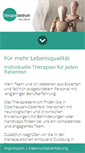 Mobile Screenshot of physiotherapie-ulland.de